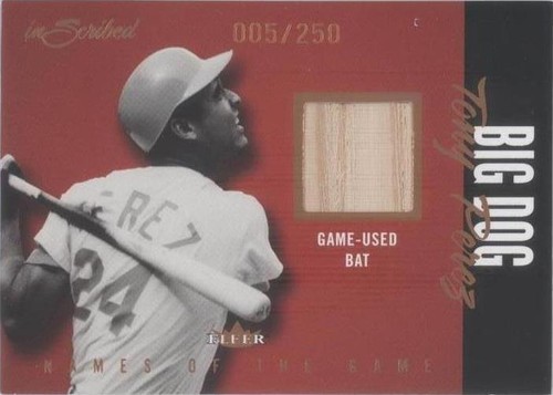 2004 Fleer inScribed - Tony Perez #NGJ-TP
