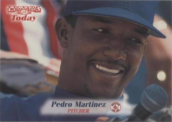 Fleer Pedro Martinez Baseball Boston Red Sox Sports Trading Fleer Pedro Martinez Baseball Boston Red Sox Sports Trading