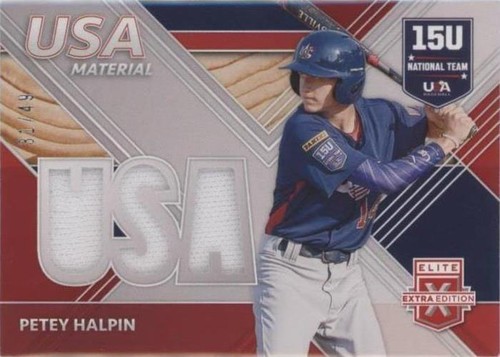 2020 Panini Elite Extra Edition - Petey Halpin #USAM-PH