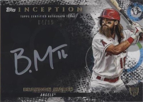 Brandon Marsh 2022 Topps Baseball Stars Autograph Rookie | eBay
