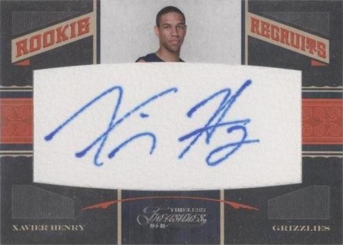 2010-11 Timeless Treasures - Xavier Henry #112