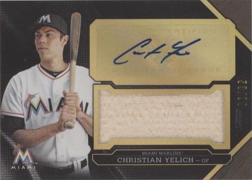 2016 Topps Triple Threads - Christian Yelich #UAJR-CY