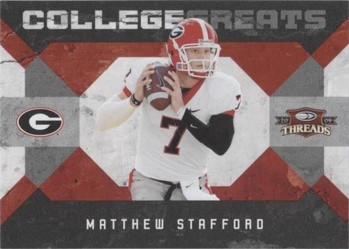 2009 Donruss Threads Matthew Stafford #16
