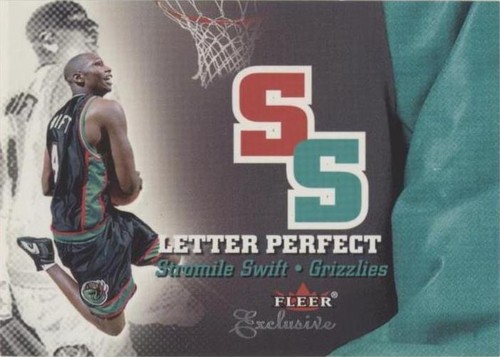 2001-02 Fleer Exclusive - Stromile Swift #14 LP