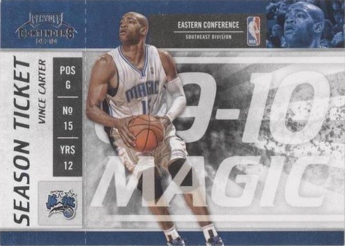 2009-10 Playoff Contenders - Vince Carter #91