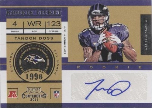 2011 Playoff Contenders Tandon Doss #182