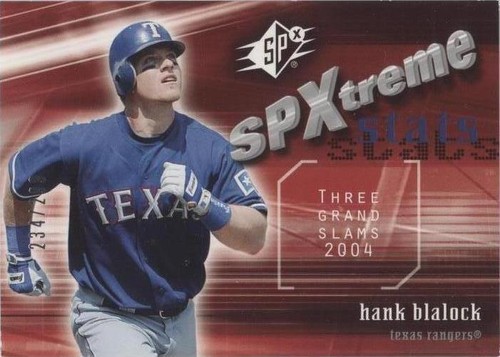 2005 Upper Deck SP Collection - Hank Blalock #SS-HB