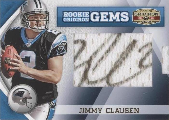 Panini Gridiron Gear Jimmy Clausen #266 2010