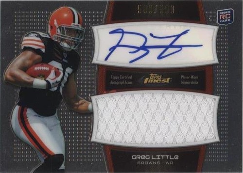 2011 Topps Finest Greg Little #AJR-GL