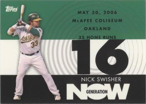2007 Topps - Nick Swisher #GN375