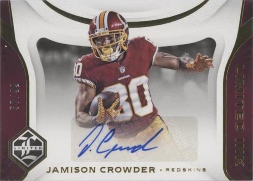 2018 Panini Limited Jamison Crowder #LI-JC
