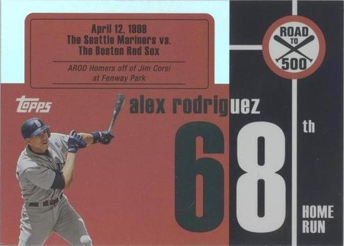 2007 Topps - Alex Rodriguez #ARHR68