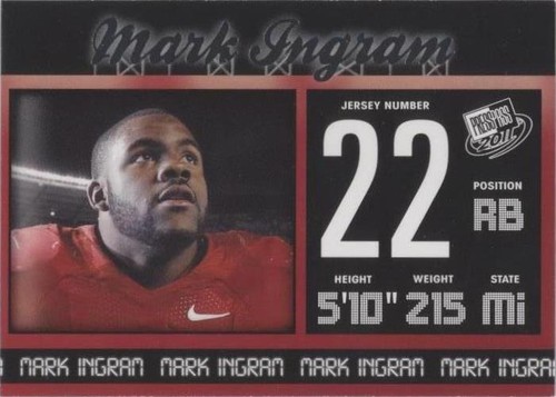 2011 Press Pass Mark Ingram #2
