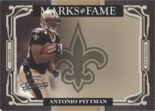 2007 Playoff Absolute Memorabilia Antonio Pittman #MOF-25
