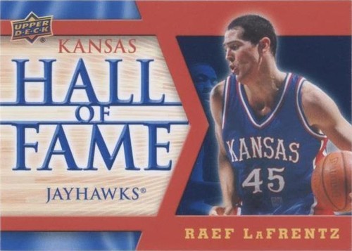 2013 Upper Deck University of Kansas - Raef LaFrentz #HOF-21