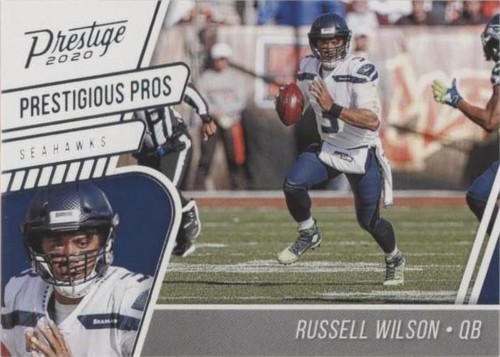 2022 Russell Wilson Prestige Football Prestigious Pros Broncos PP