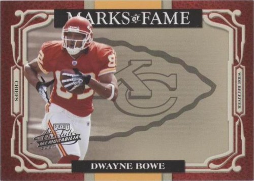 2007 Playoff Absolute Memorabilia Dwayne Bowe #MOF-26