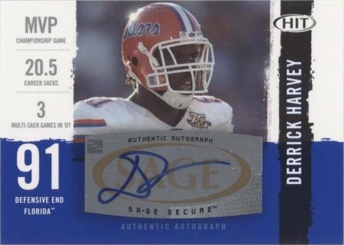 2008 SAGE Hit Derrick Harvey #A31