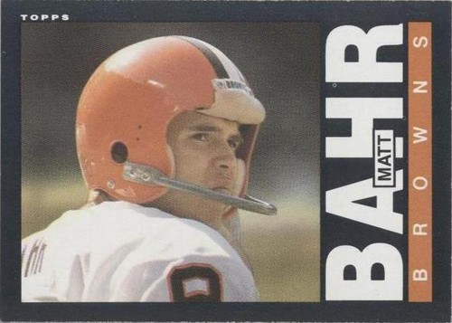 Matt Bahr Trading Cards