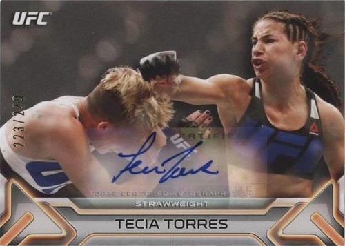 2016 Topps UFC Knockout - Tecia Torres #KA-TT