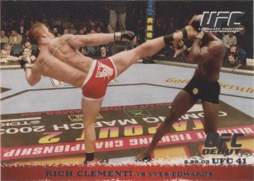 2009 Topps UFC Round 1 - Rich Clementi Yves Edwards #13