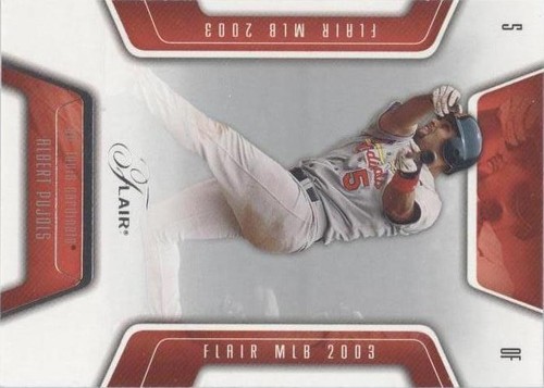 2003 Flair - Albert Pujols #55