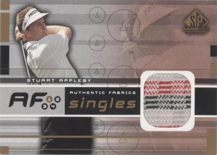 2003 SP Game Used Edition - Stuart Appleby #AF-SA