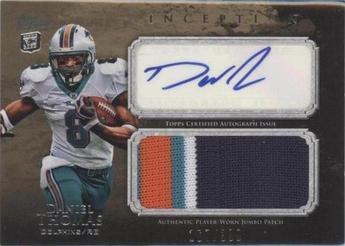2011 Topps Inception Daniel Thomas #AJP-DT