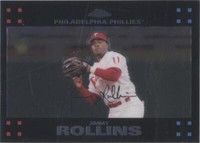 2007 Topps Chrome - Jimmy Rollins #108