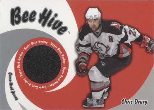 2003-04 Upper Deck Bee Hive - Chris Drury #JT-30
