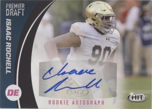 2017 Sage Hit Isaac Rochell #A82