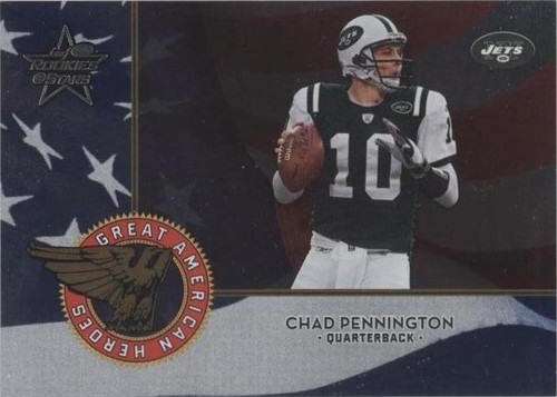 2004 Leaf Rookies & Stars Chad Pennington #GAH-2
