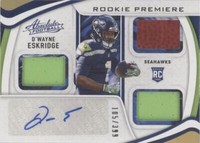2021 Panini Absolute D'Wayne Eskridge #218