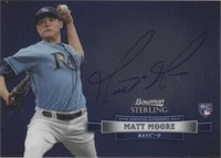2012 Bowman Sterling - Matt Moore #BSAR-MM