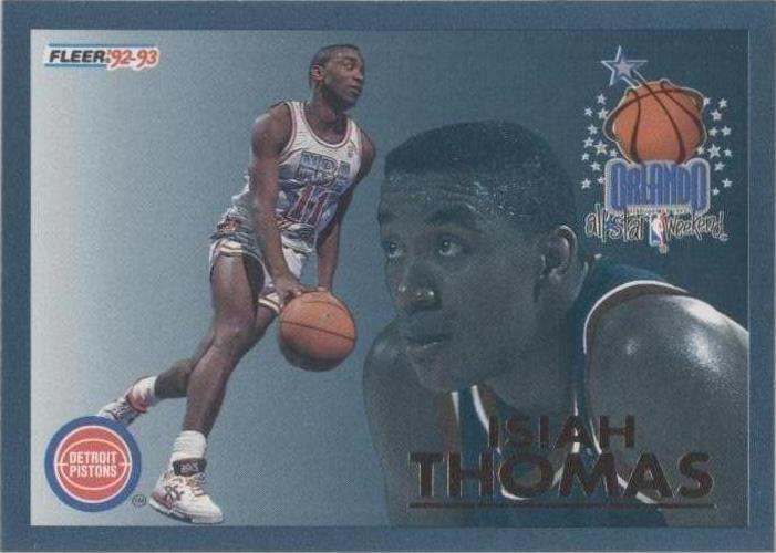 Fleer 1992-93 - Isiah Thomas #11