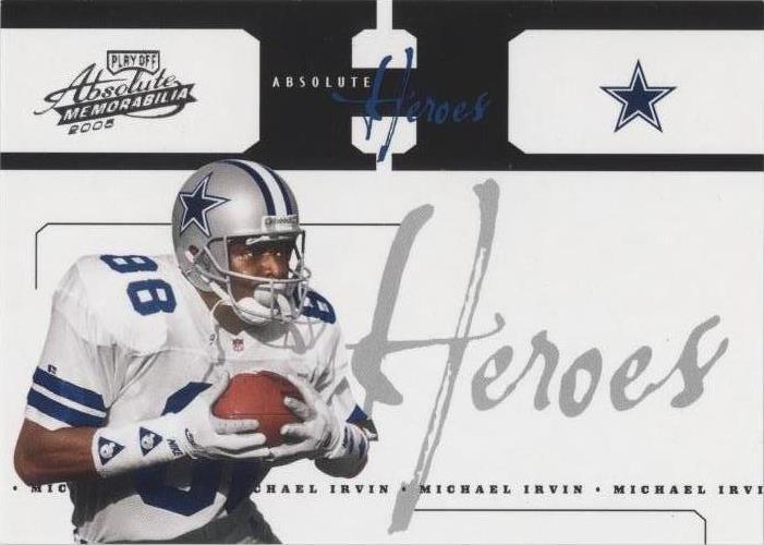 Playoff Absolute Memorabilia 2005 Michael Irvin #AH-19