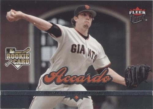 2006 Fleer Ultra - Jeremy Accardo #195