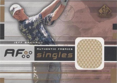 2003 SP Game Used Edition - Jeff Brehaut #AF-JB