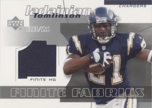 2004 Upper Deck Finite HG LaDainian Tomlinson #FF-LT