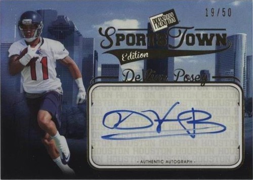 2012 Press Pass Sports Town Edition Autographs DeVier Posey #ST DP2