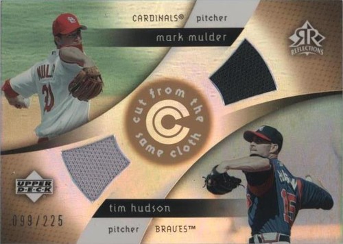 2005 Upper Deck Reflections - Mark Mulder Tim Hudson #CC-MH