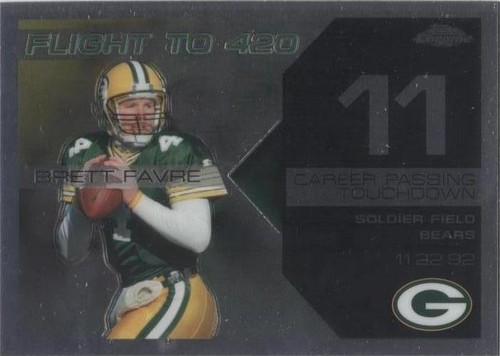 2007 Topps Chrome Brett Favre #BFC-BF11