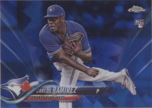 2018 Topps Chrome Sapphire Edition - Carlos Ramirez #467