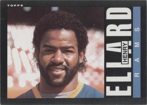 1985 Topps Henry Ellard #80