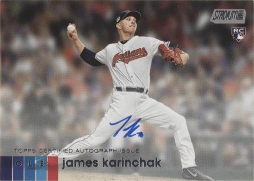 2020 Topps Stadium Club - James Karinchak #AJK
