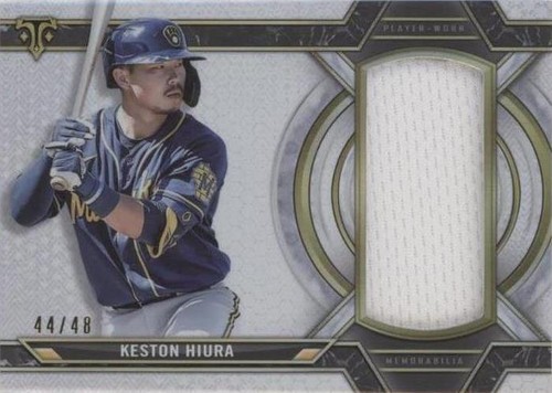 2021 Topps Triple Threads - Keston Hiura #SJR-KH