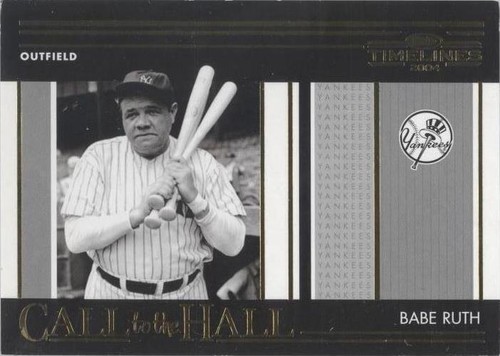 2004 Donruss Timelines - Babe Ruth #CH-1