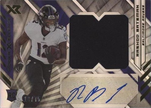 2021 Panini XR Rashod Bateman #RXA-RBA