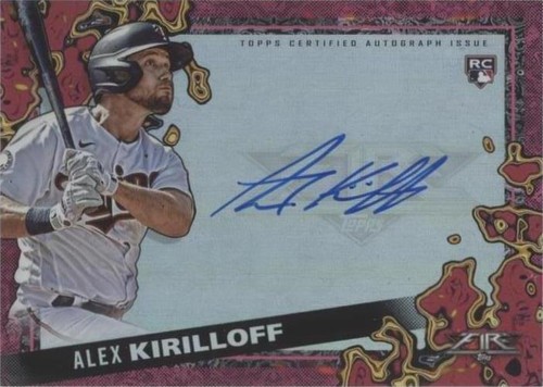 2021 Topps Fire - Alex Kirilloff #SS-AKI