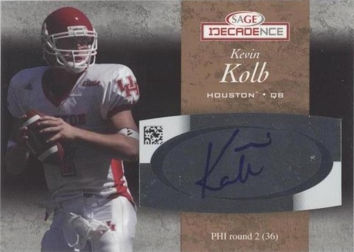 2007 SAGE Decadence Kevin Kolb #A23